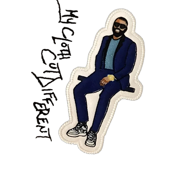 MADD.Circle — woven character patch detail