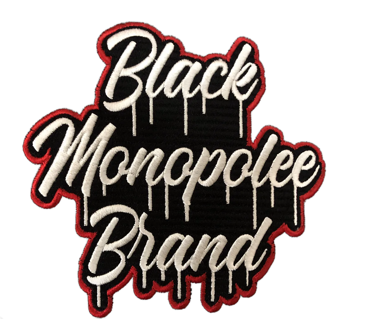 Black Monopolee Brand — patch detail